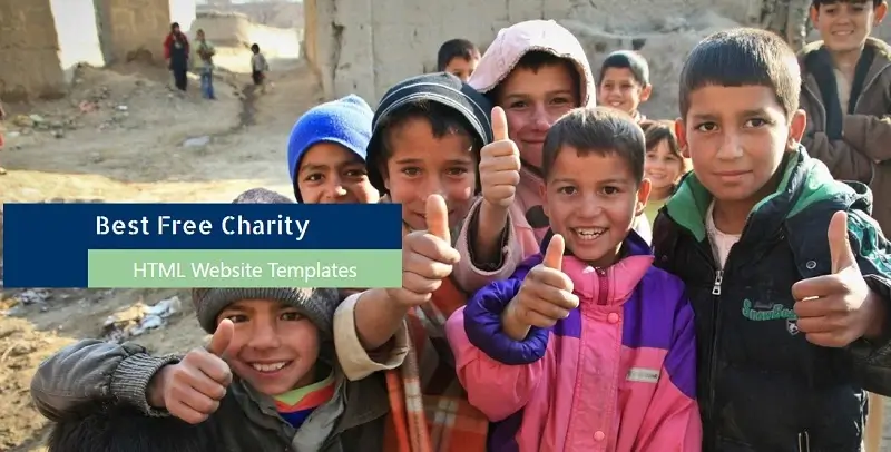 Free Charity HTML Website Templates