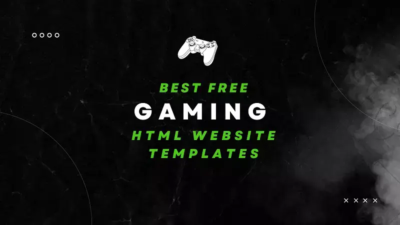 Best Free Gaming HTML Website Templates