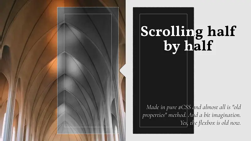 Scrolling Half By Half