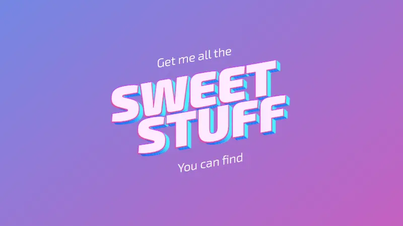 Sweet Stuff: CSS Text Effects
